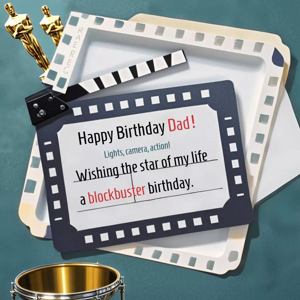 A birthday card for mover lover dad