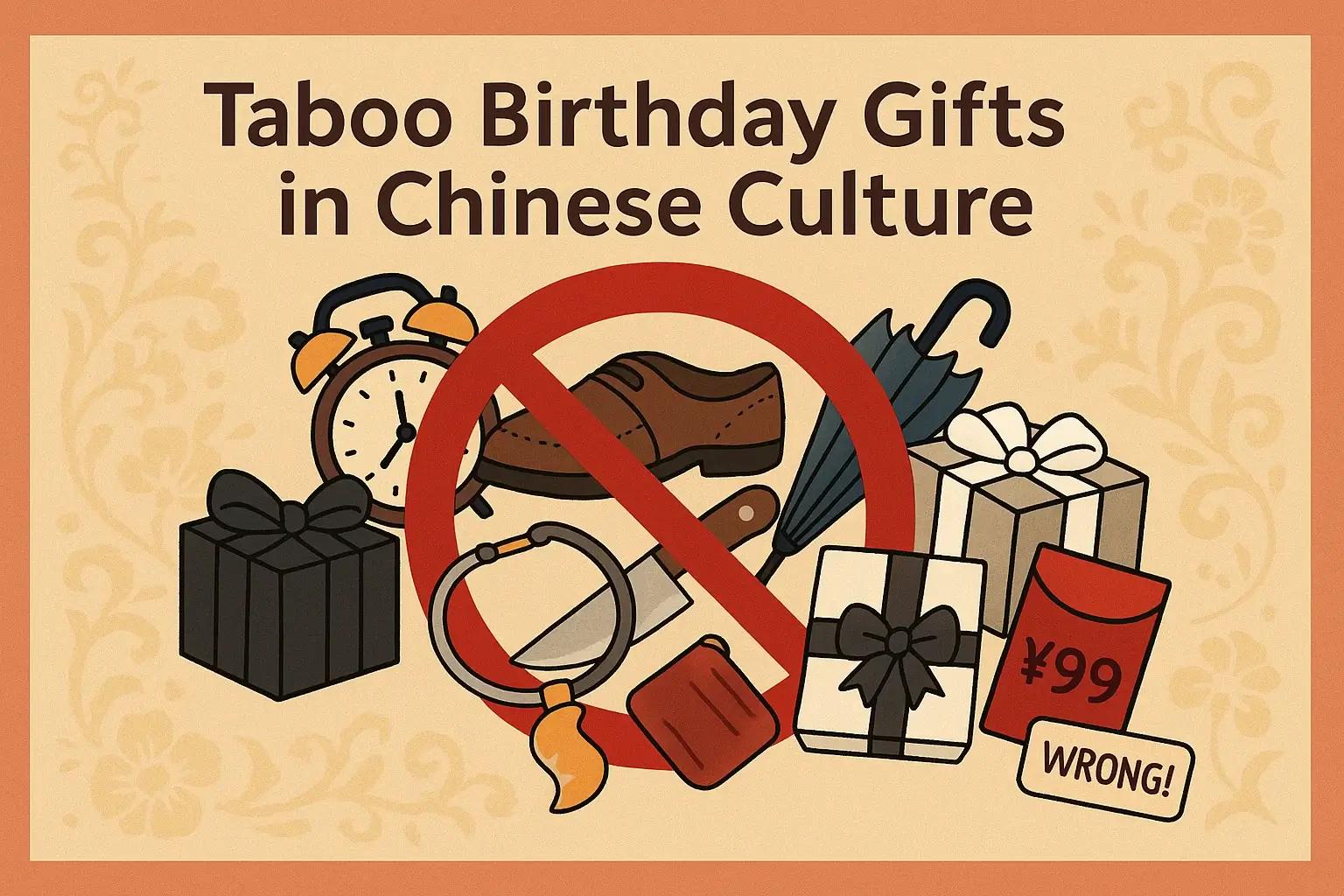 Taboo Birthday Gifts in Chinese Culture