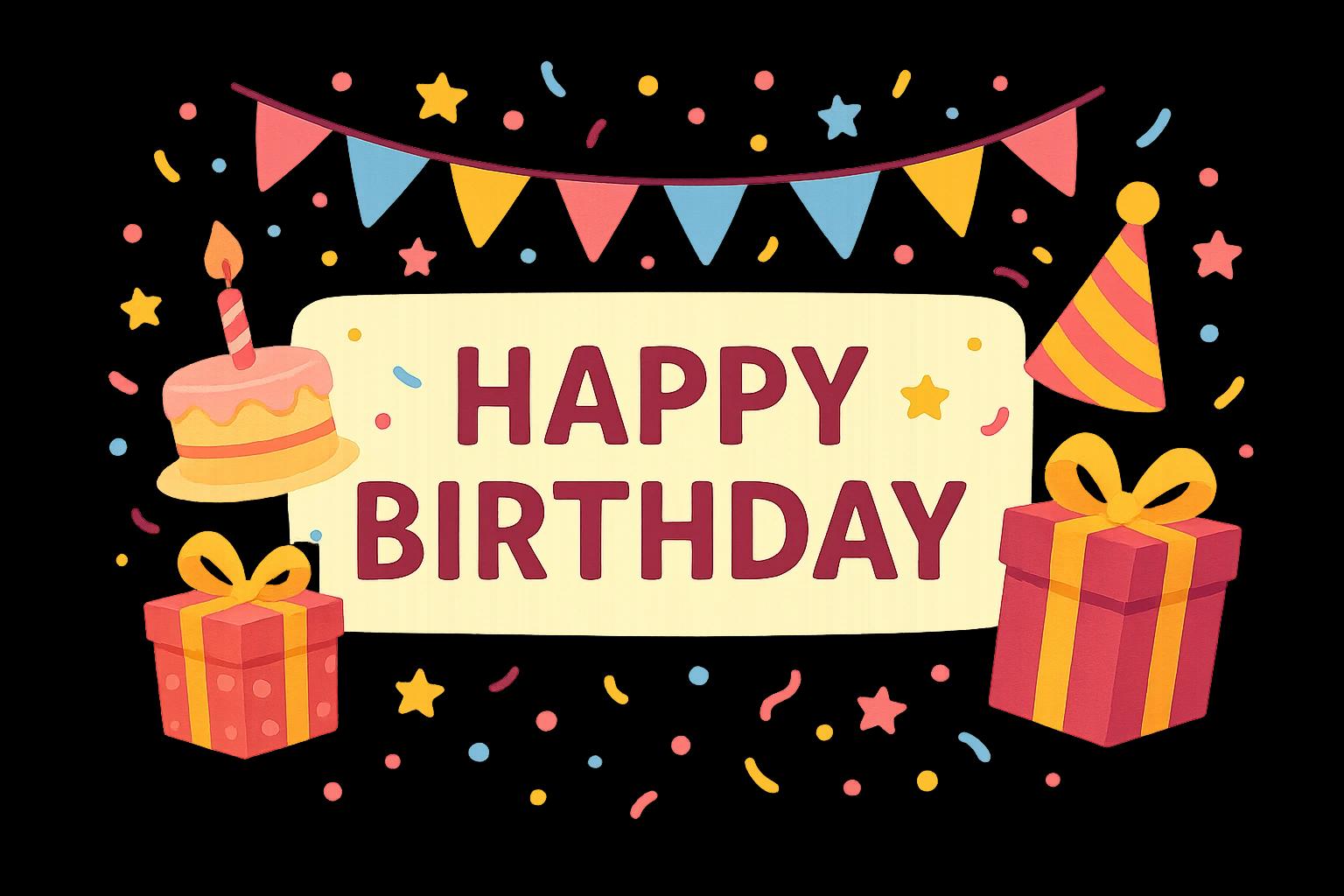 Birthday decorations